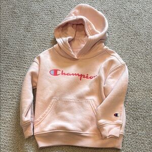 Champion Kids Light Pink Hoodie